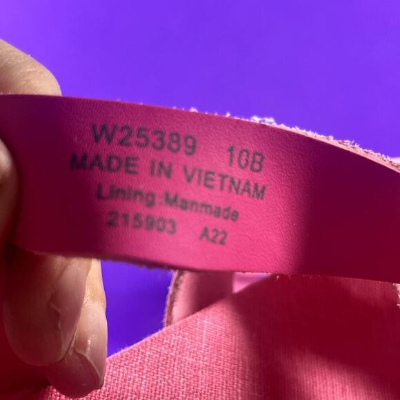 Cole Haan Women's Crystal Wedge Pink Sandals W25389 Shoe Size 10 -NEW - Picture 8 of 8